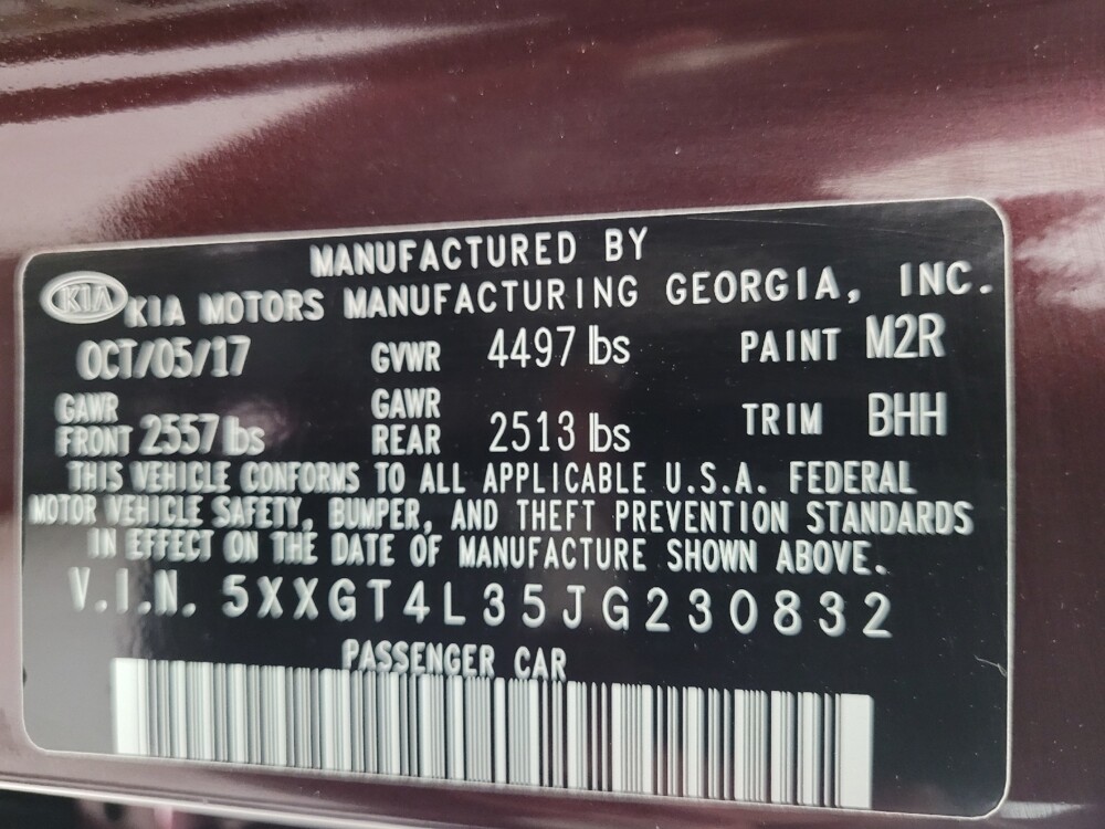 2018 Kia Optima in Memphis, TN 38115 - 18139138 33