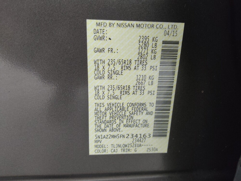 2015 Nissan Murano in Gladstone, MO 64118 - 18139166 33