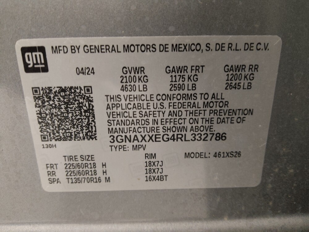 2024 Chevrolet Equinox in Gladstone, MO 64118 - 18139167 33