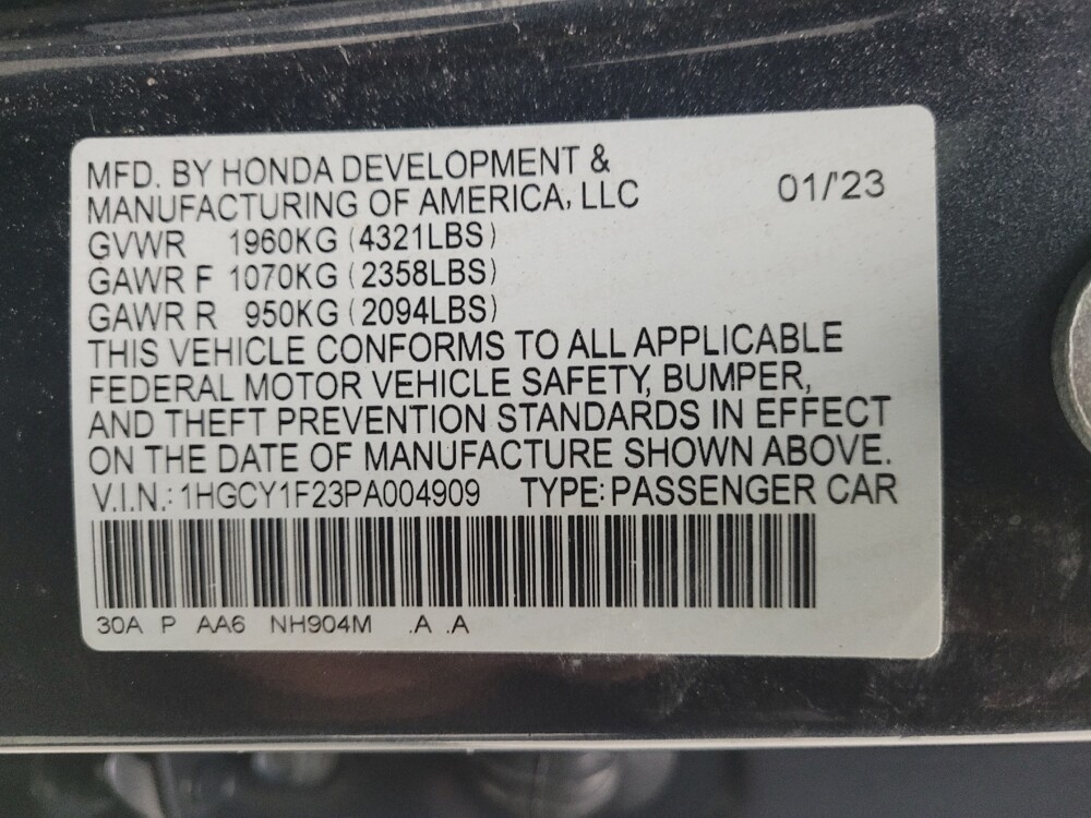 2023 Honda Accord in Taylor, MI 48180 - 18139174 32