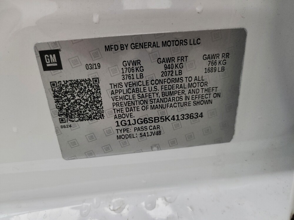 2019 Chevrolet Sonic in Maple Heights, OH 44137 - 18139177 33