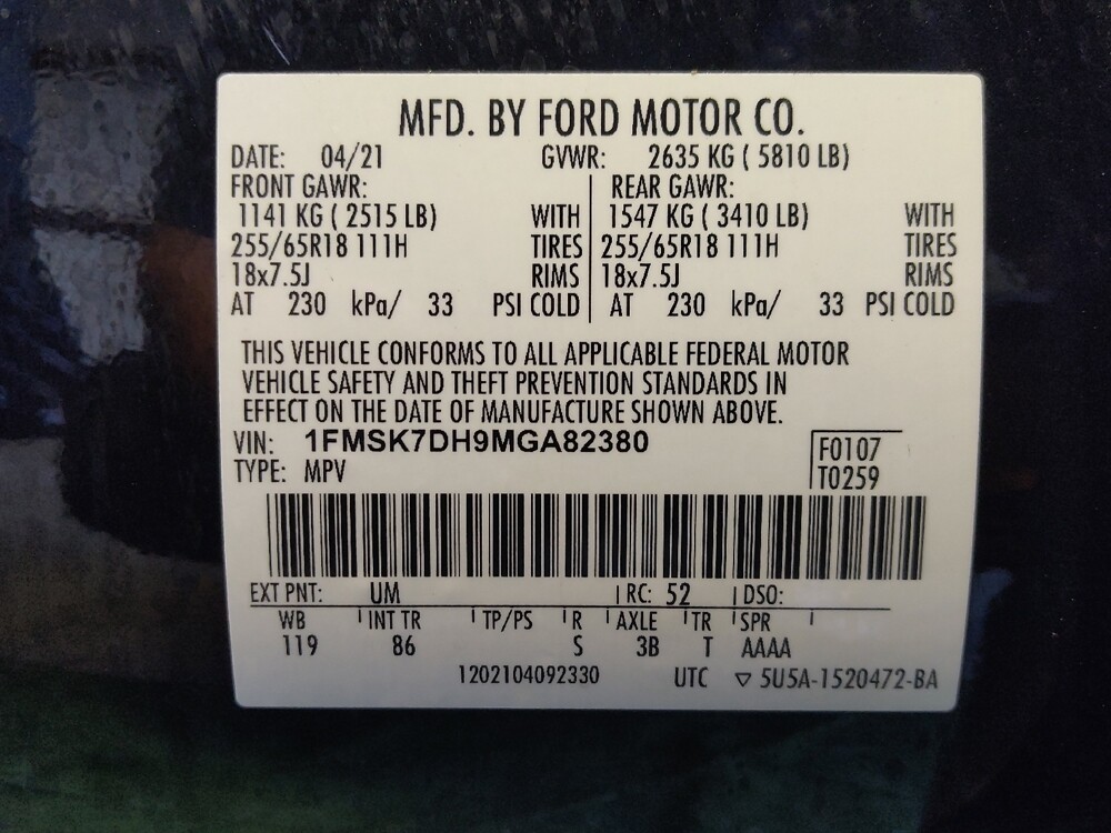 2021 Ford Explorer in Houston, TX 77034 - 18139218 33