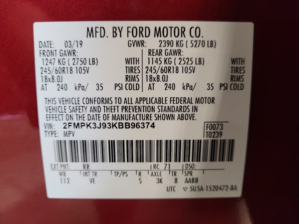 2019 Ford Edge in El Cajon, CA 92020 - 18139220 33
