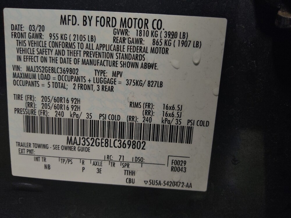 2020 Ford EcoSport in Glendale, AZ 85301 - 18139234 33