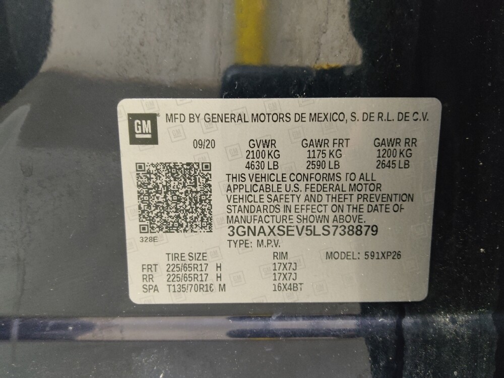 2020 Chevrolet Equinox in Charlotte, NC 28273 - 18139236 33