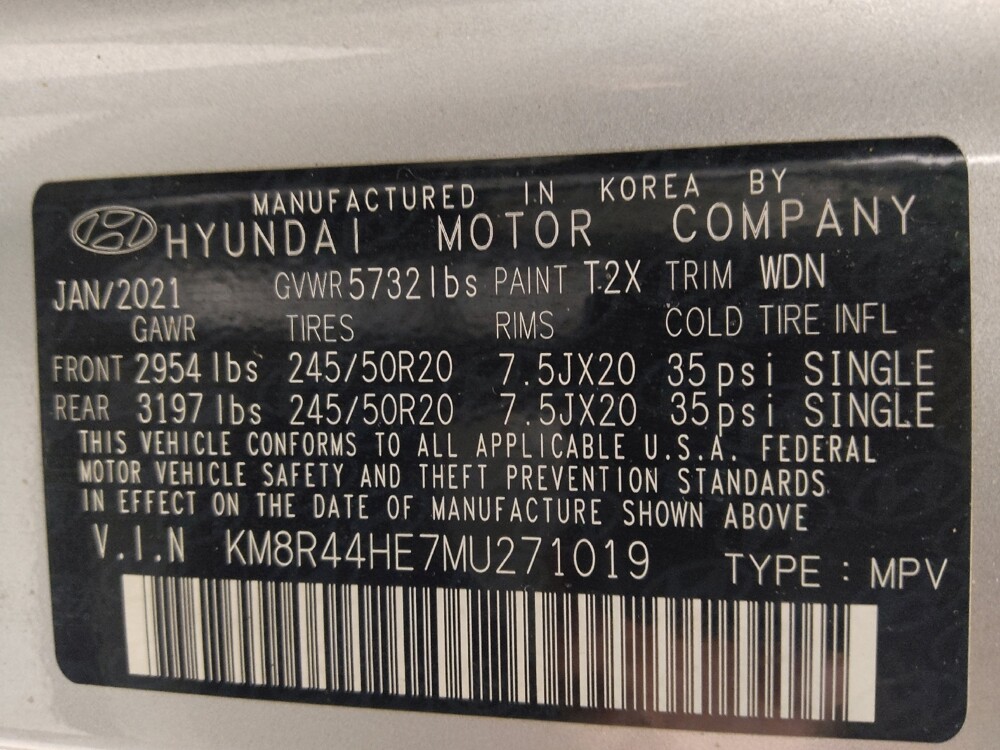 2021 Hyundai Palisade in Sanford, FL 32773 - 18139244 33