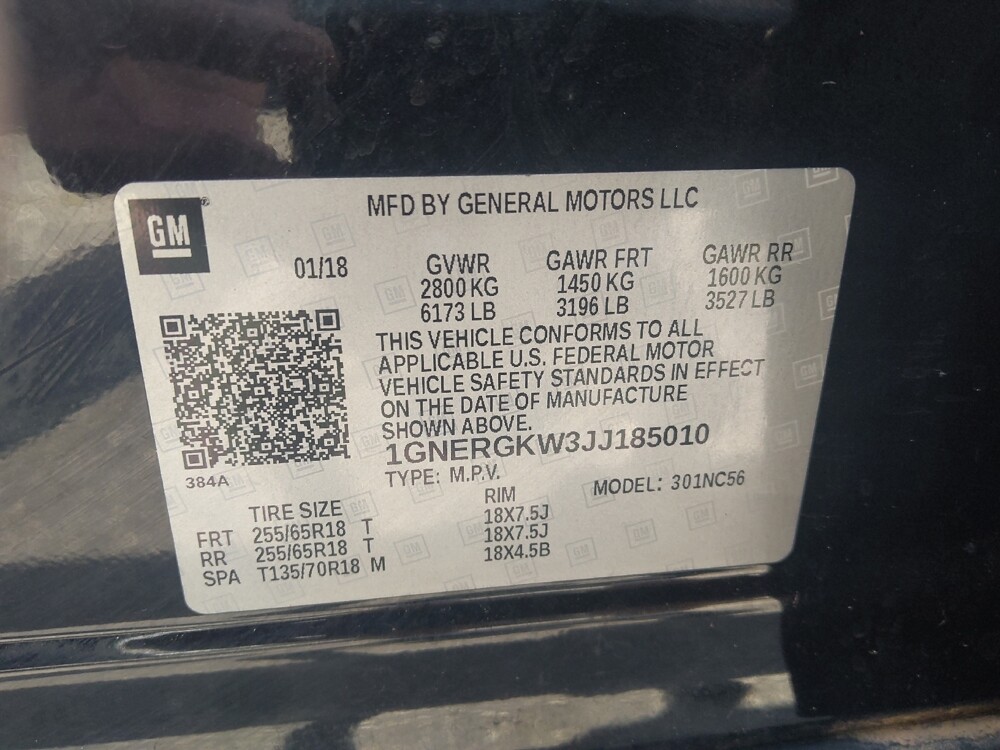 2018 Chevrolet Traverse in Conyers, GA 30094 - 18139267 33