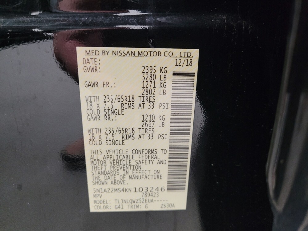 2019 Nissan Murano in Maple Heights, OH 44137 - 18139279 33