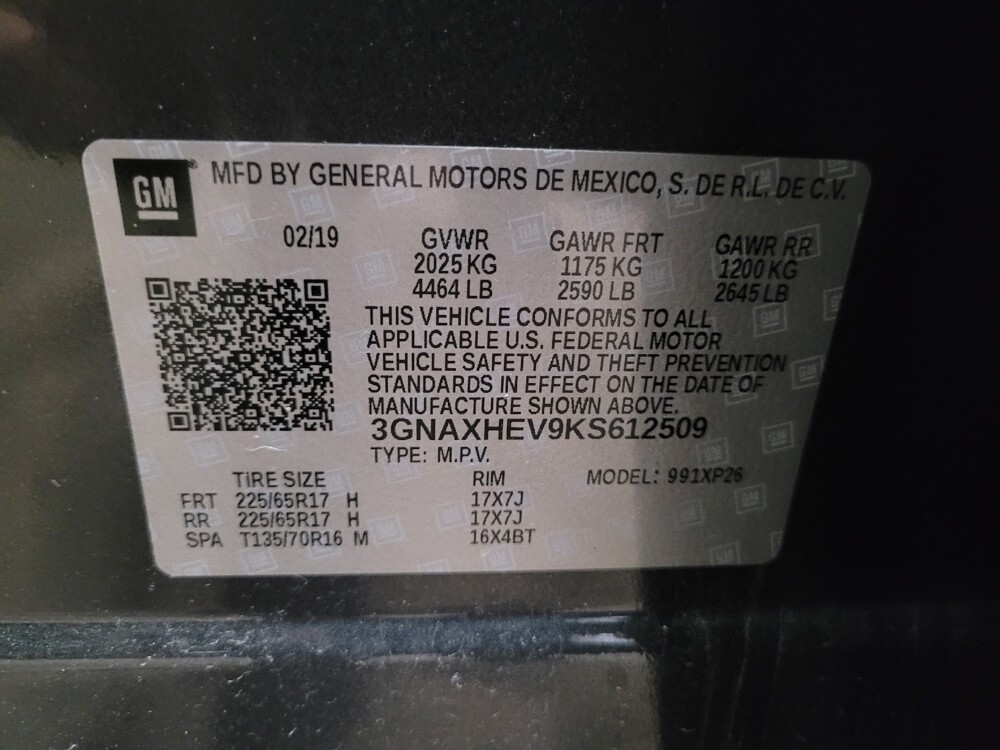 2019 Chevrolet Equinox in Owings Mills, MD 21117 - 18139280 33