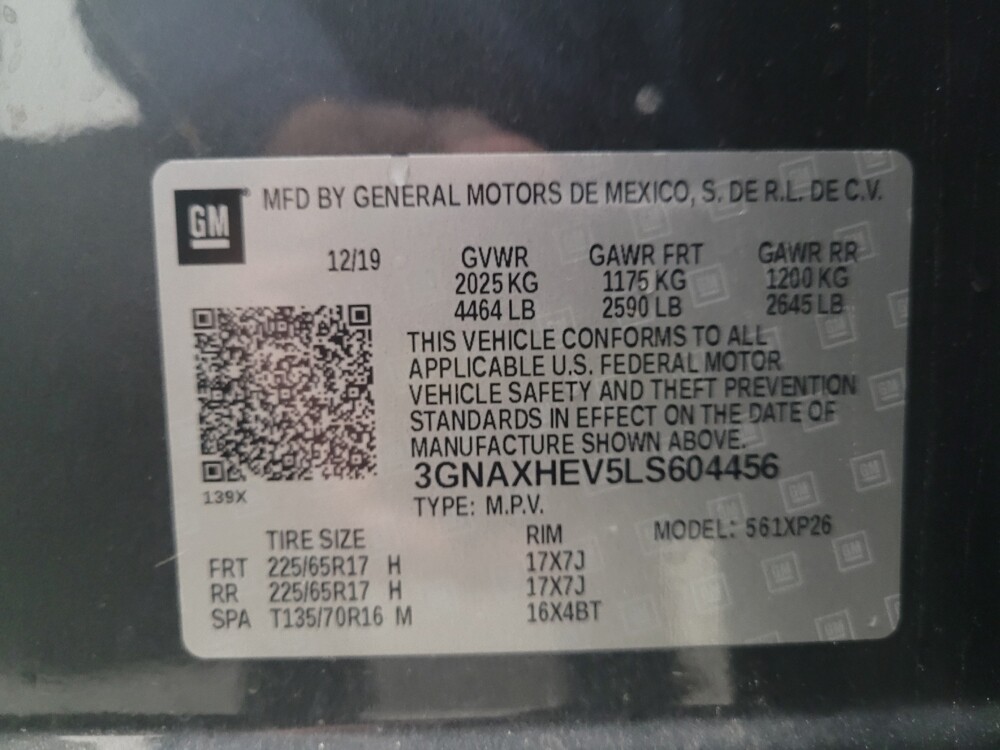 2020 Chevrolet Equinox in Maple Heights, OH 44137 - 18139281 33
