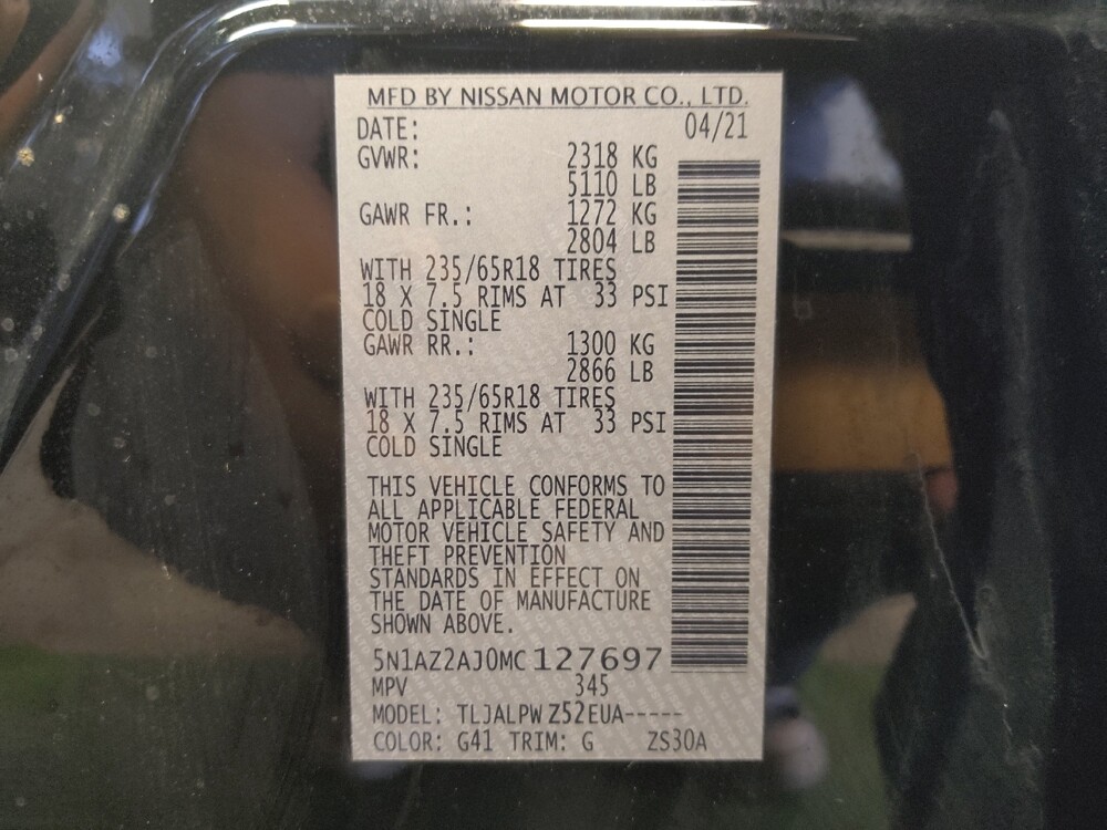 2021 Nissan Murano in Houston, TX 77034 - 18139319 33