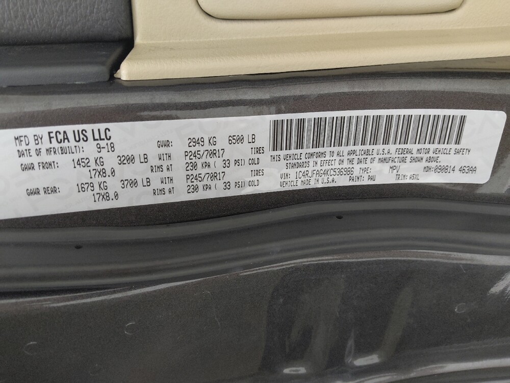 2019 Jeep Grand Cherokee in Gladstone, MO 64118 - 18139333 33