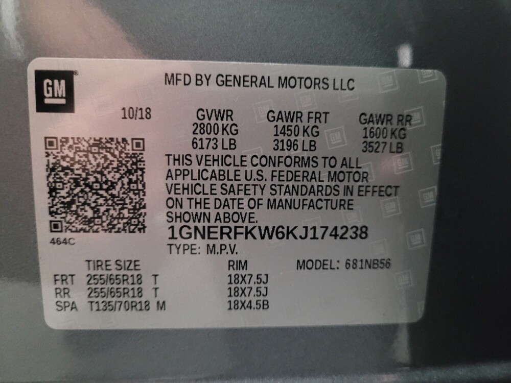 2019 Chevrolet Traverse in Torrance, CA 90504 - 18139337 33