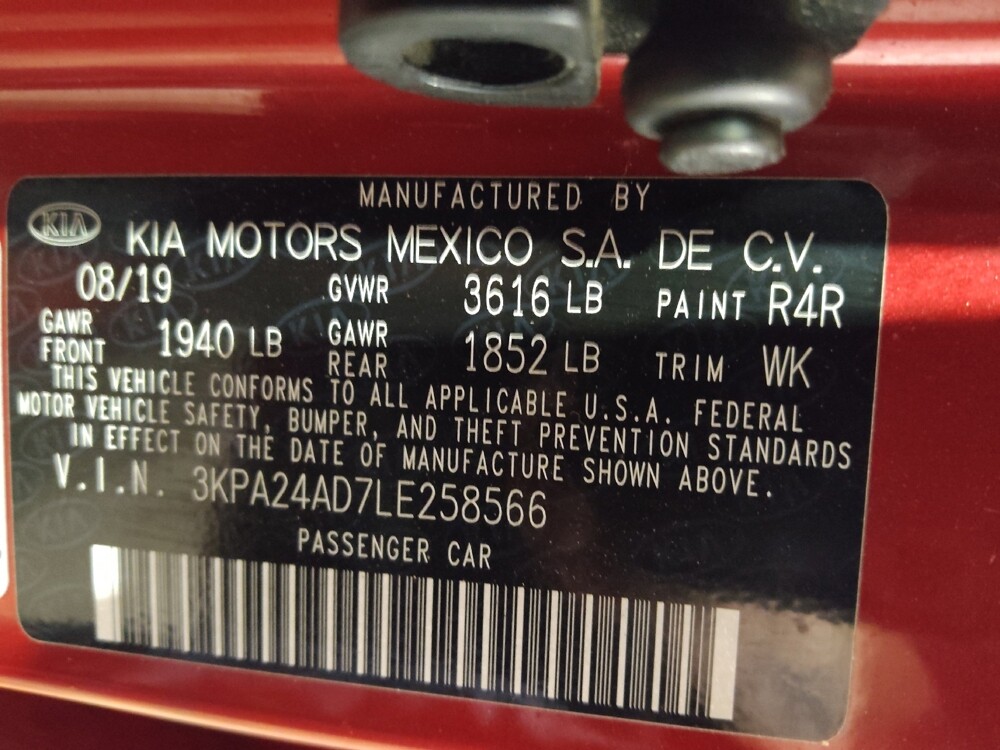2020 Kia Rio in Arlington, TX 76011 - 18139341 33