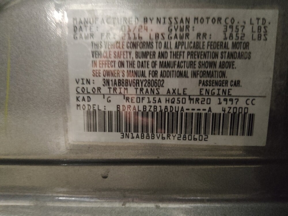 2024 Nissan Sentra in Arlington, TX 76011 - 18139342 33