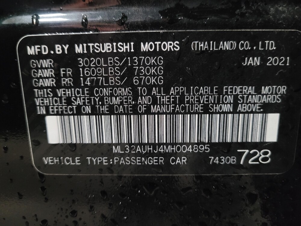 2021 Mitsubishi Mirage in Williamstown, NJ 8094 - 18139354 33
