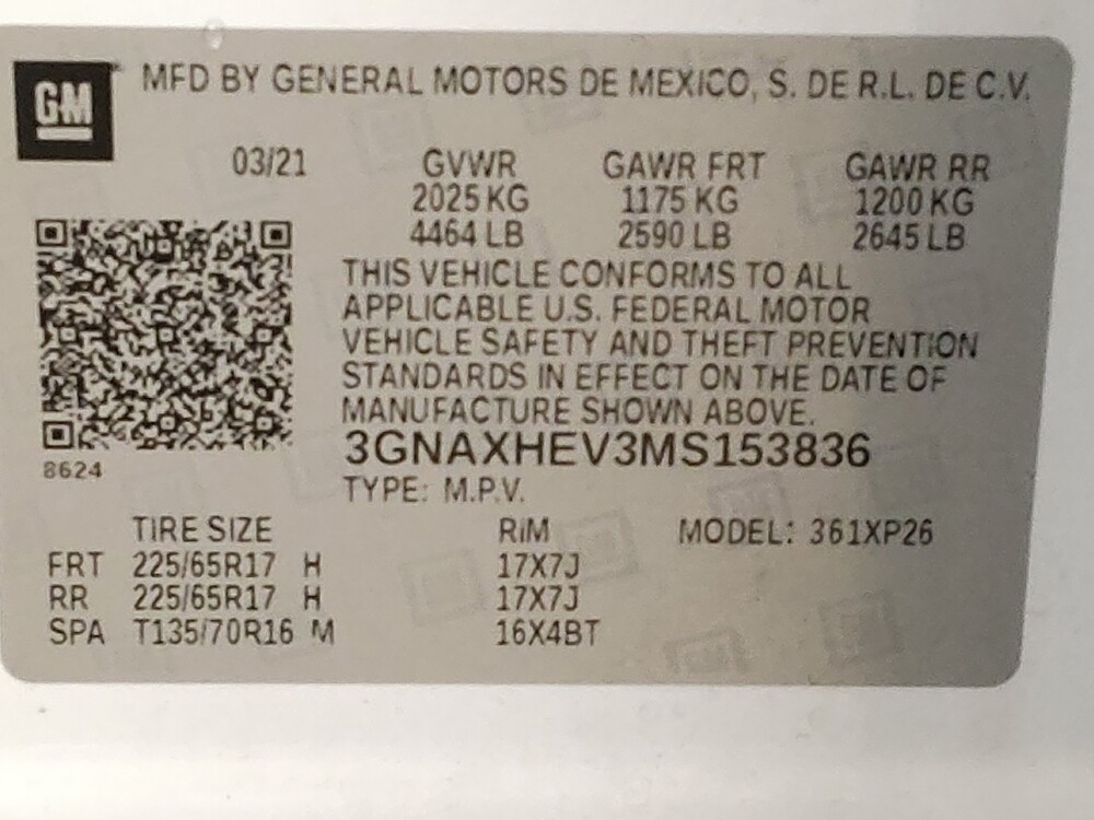 2021 Chevrolet Equinox in Arlington, TX 76011 - 18139360 33
