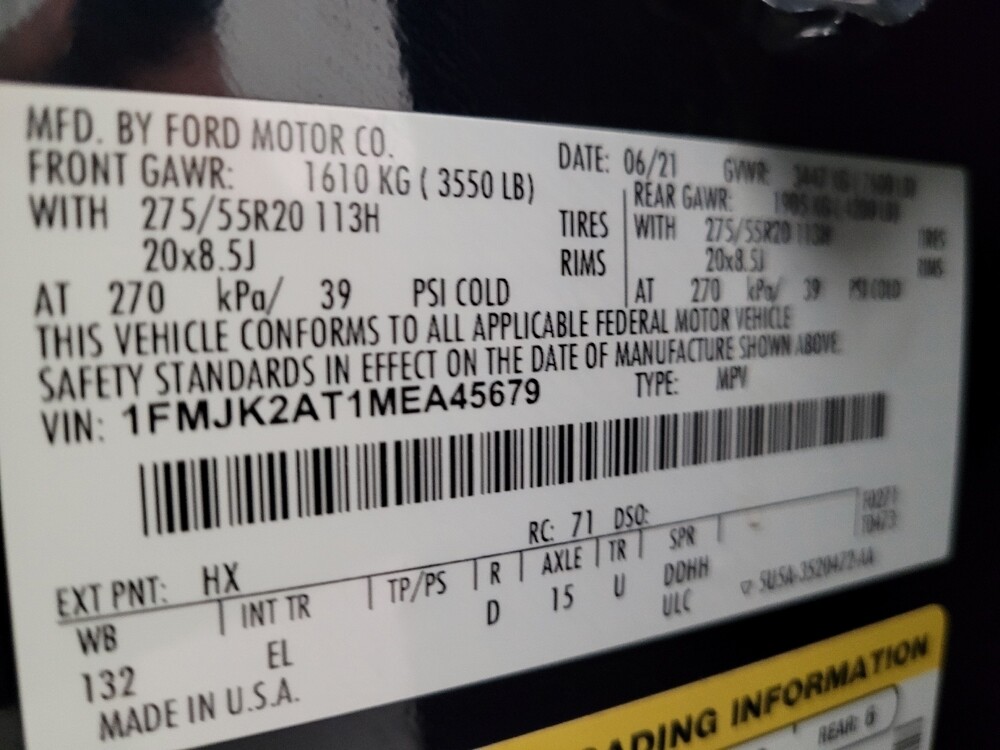 2021 Ford Expedition Max in Riverside, CA 92504 - 18139422 33