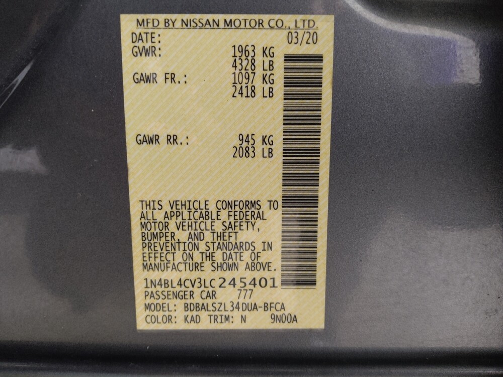 2020 Nissan Altima in Birmingham, AL 35215 - 18139430 33