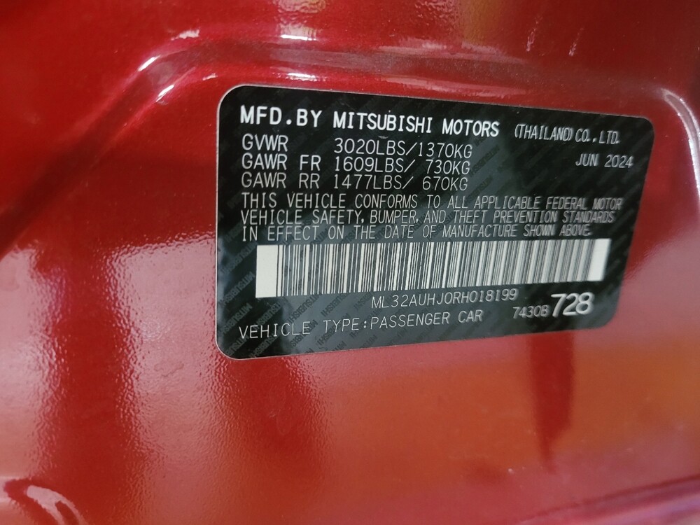 2024 Mitsubishi Mirage in Albany, GA 31705 - 18139450 33