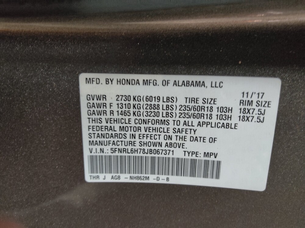 2018 Honda Odyssey in Plano, TX 75074 - 18139463 33