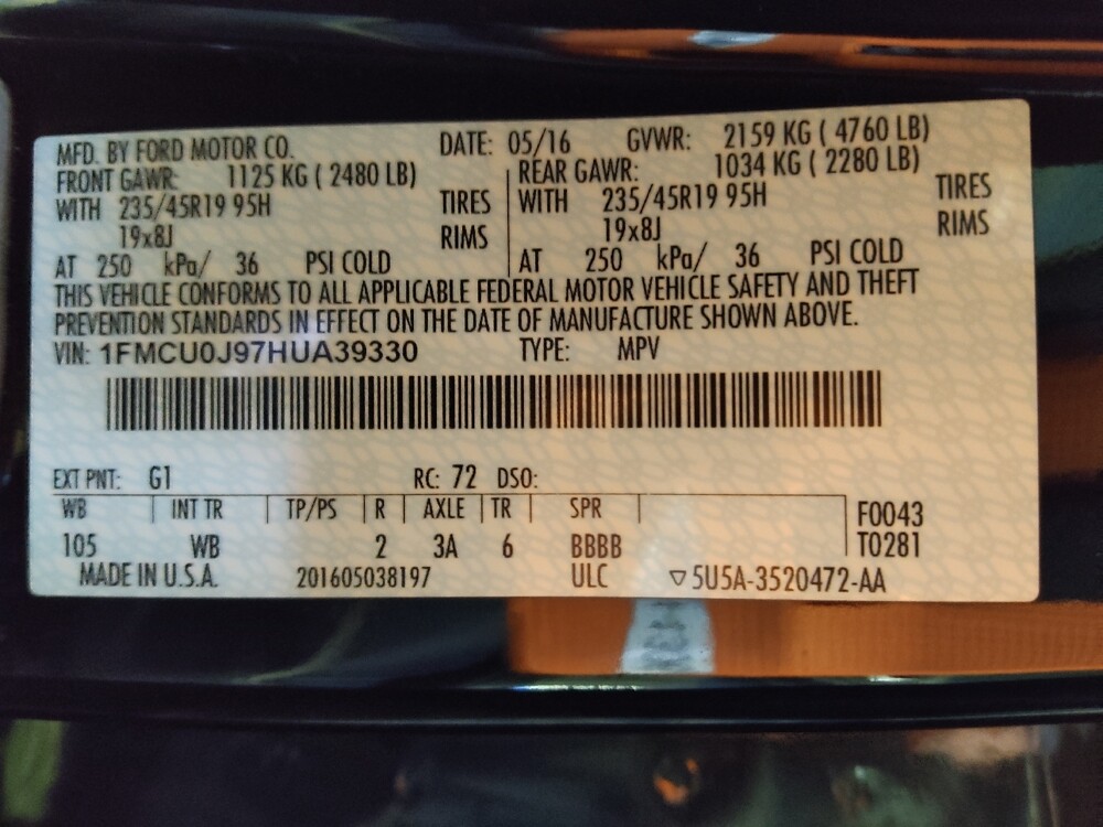 2017 Ford Escape in Phoenix, AZ 85022 - 18139480 33