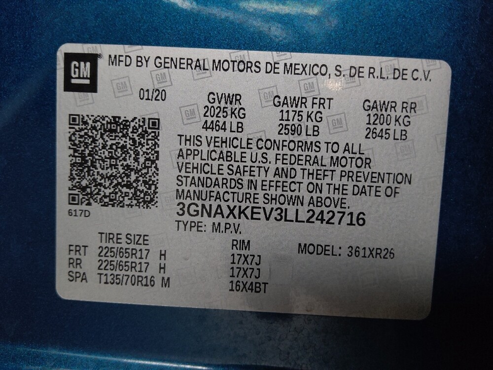 2020 Chevrolet Equinox in Miami, FL 33157 - 18139536 33