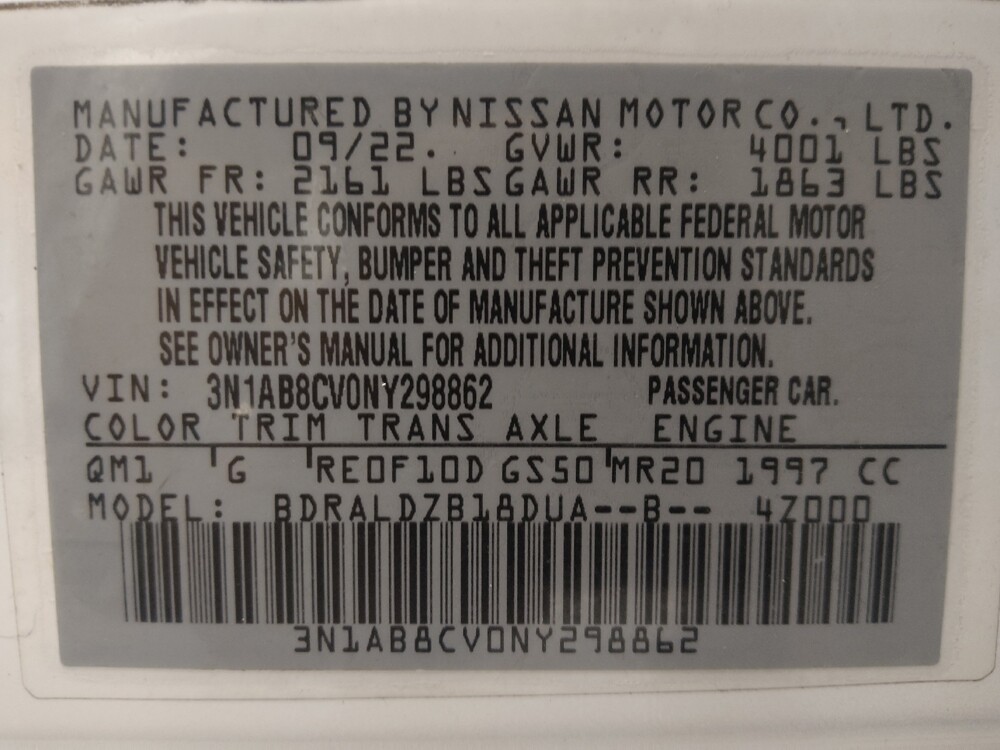 2022 Nissan Sentra in Jacksonville, FL 32210 - 18139540 33