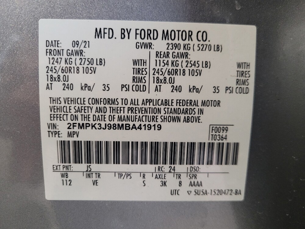 2021 Ford Edge in Kissimmee, FL 34744 - 18139549 33
