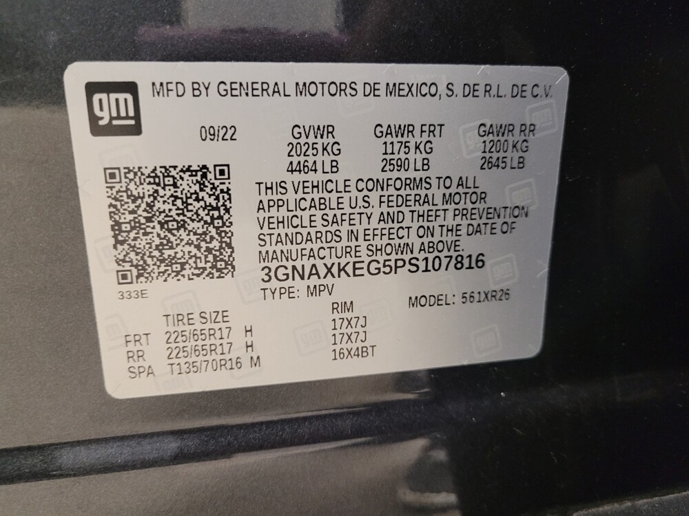 2023 Chevrolet Equinox in Salem, VA 24153 - 18139566 33
