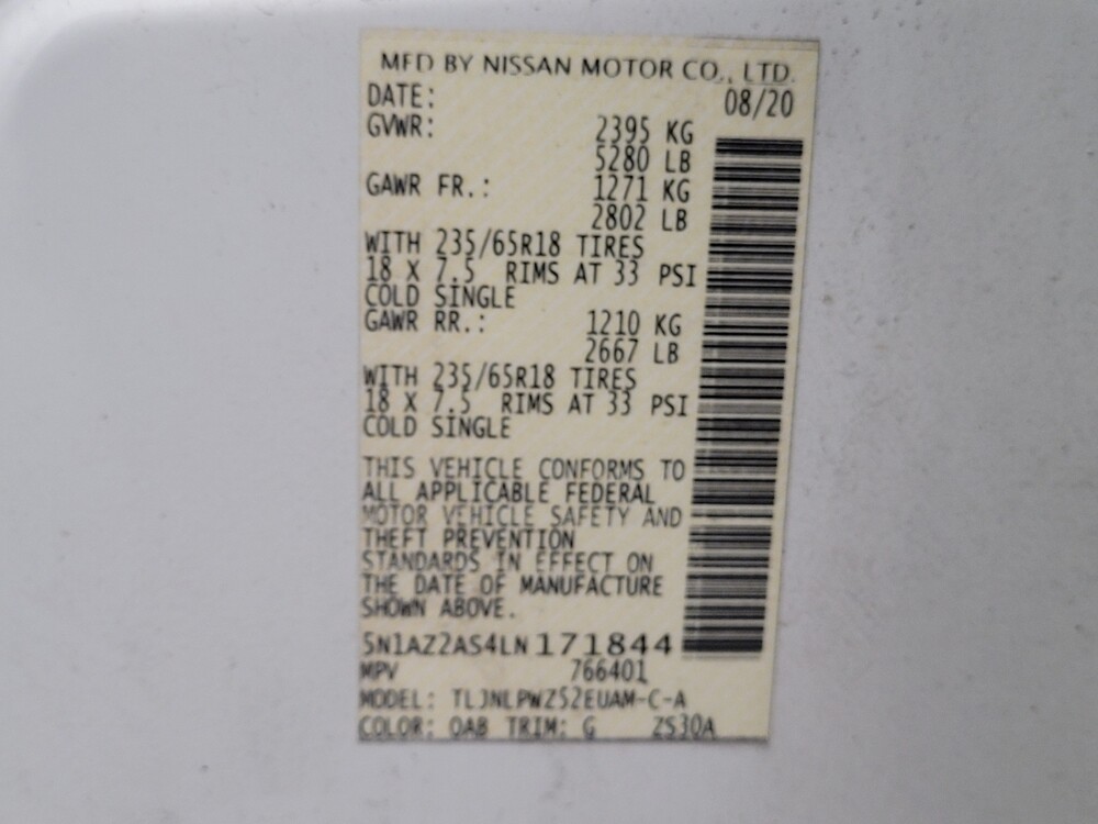 2020 Nissan Murano in Memphis, TN 38115 - 18139575 33