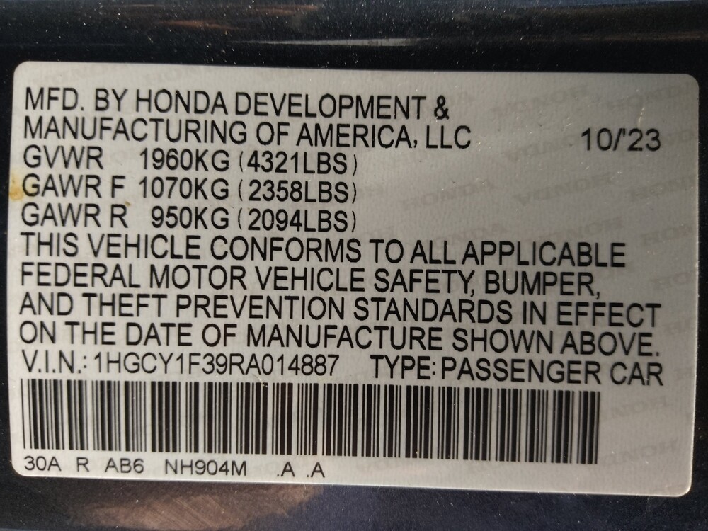 2024 Honda Accord in Tyler, TX 75701 - 18139592 33