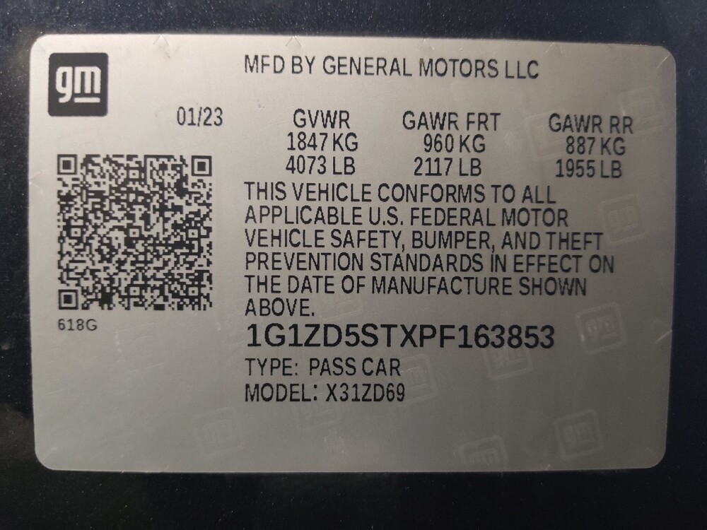 2023 Chevrolet Malibu in Live Oak, TX 78233 - 18139598 33