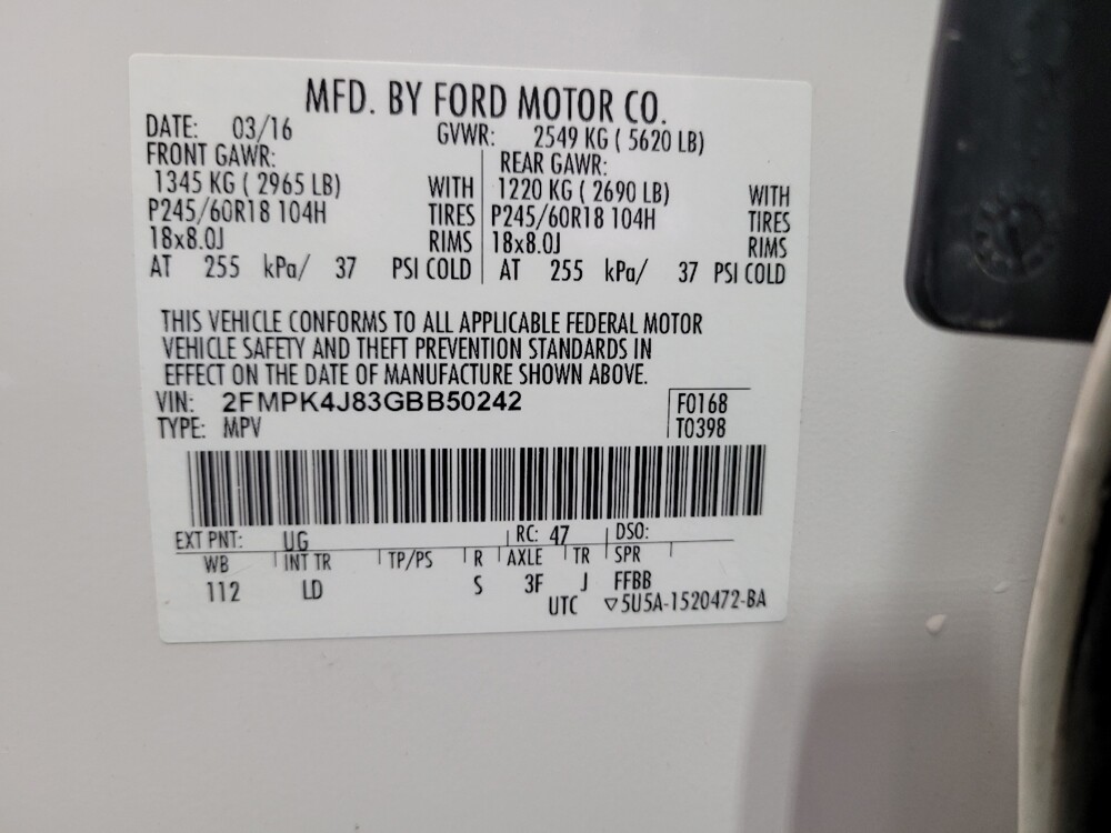 2016 Ford Edge in Toledo, OH 43617 - 18139602 33