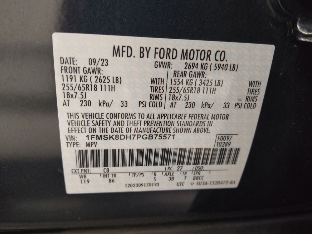 2023 Ford Explorer in St. Louis, MO 63125 - 18139607 33