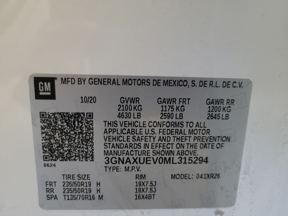 2021 Chevrolet Equinox in Temple Hills, MD 20746 - 18139613 33
