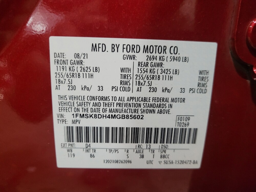 2021 Ford Explorer in Temple Hills, MD 20746 - 18139622 33