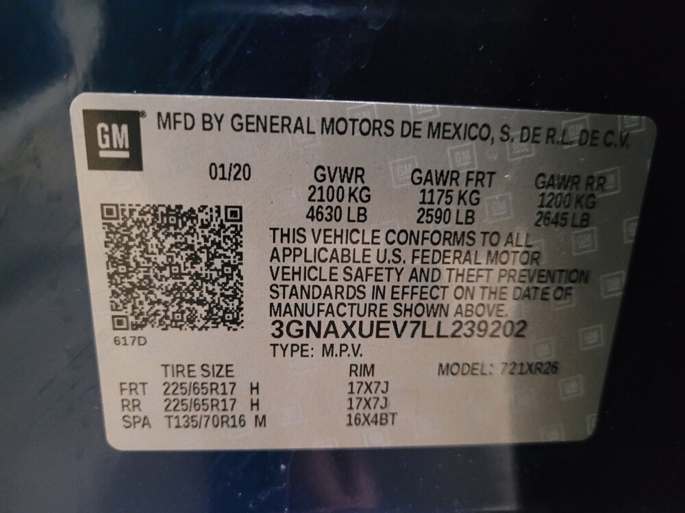 2020 Chevrolet Equinox in New Castle, DE 19720 - 18139626 33