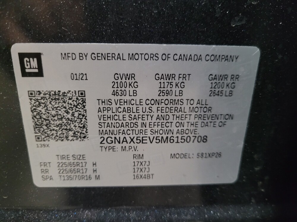 2021 Chevrolet Equinox in New Castle, DE 19720 - 18139633 33