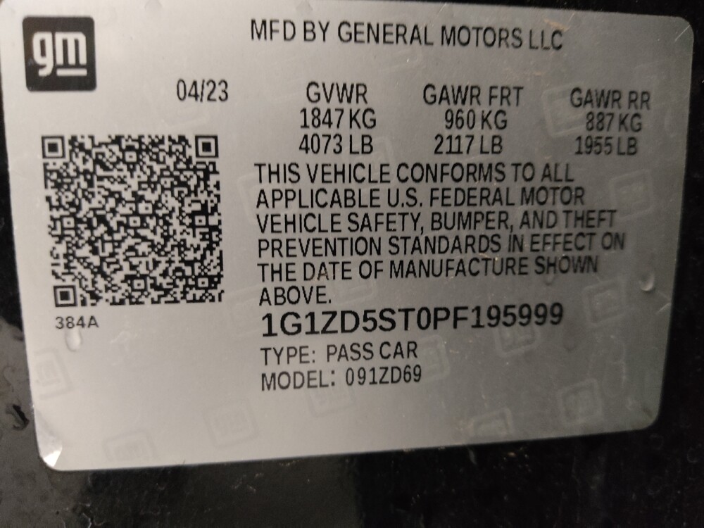 2023 Chevrolet Malibu in Topeka, KS 66611 - 18139635 33