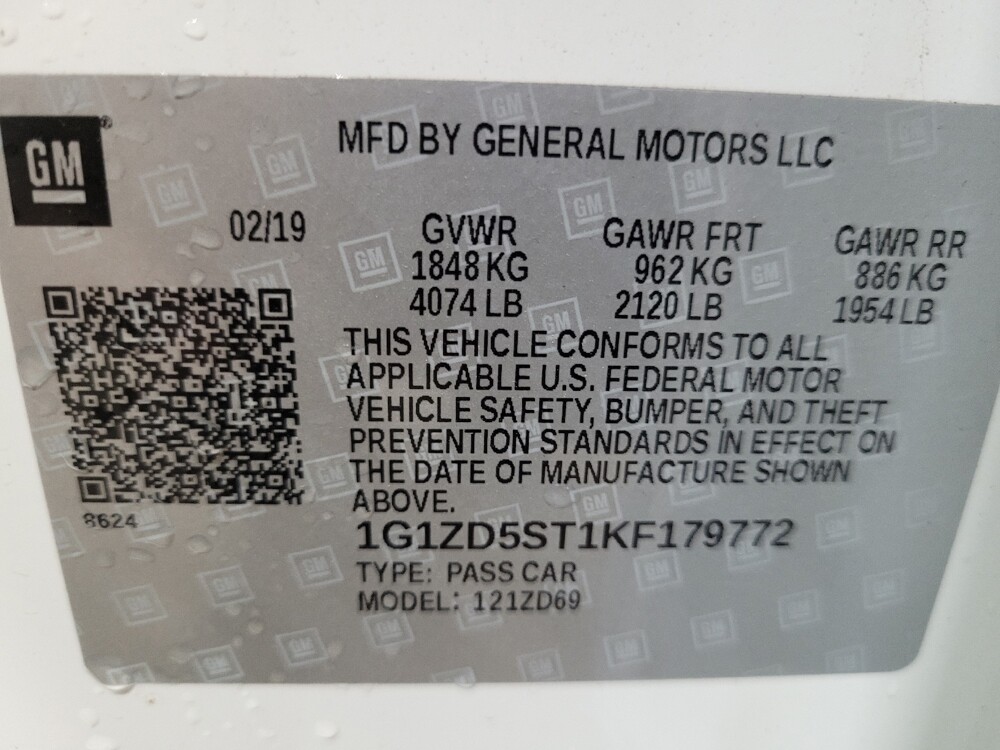 2019 Chevrolet Malibu in Temple Hills, MD 20746 - 18139684 33