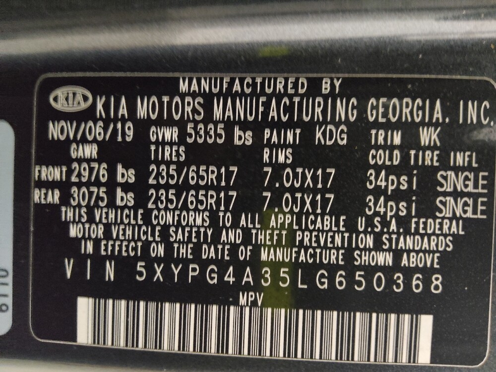 2020 Kia Sorento in Baton Rouge, LA 70816 - 18139693 33