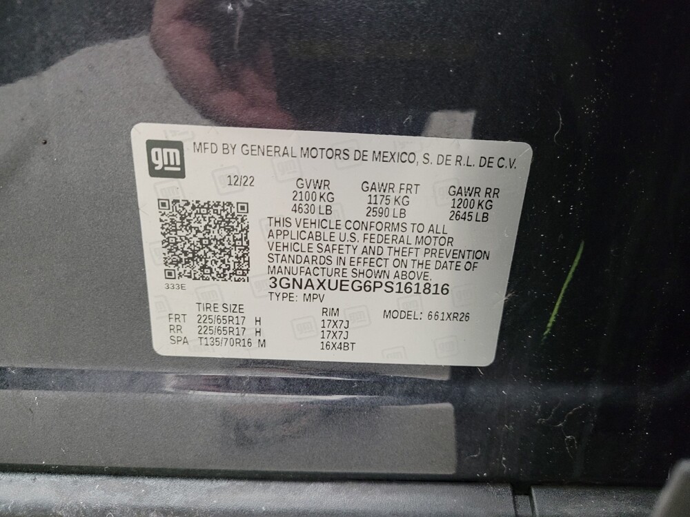 2023 Chevrolet Equinox in Eastpointe, MI 48021 - 18139716 33
