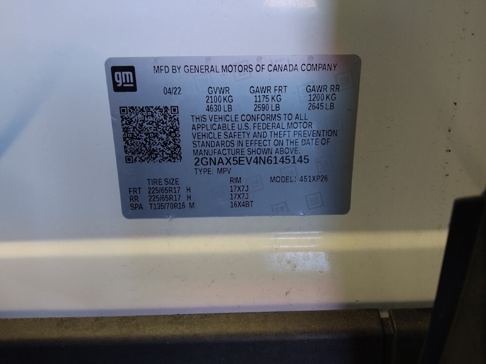 2022 Chevrolet Equinox in Albuquerque, NM 87123 - 18139841 33