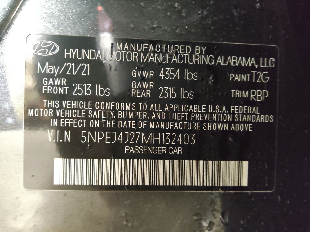 2021 Hyundai Sonata in Pelham, AL 35124 - 18139874 33