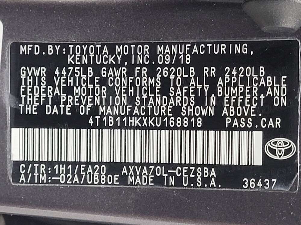 2019 Toyota Camry in Memphis, TN 38128 - 18139881 33