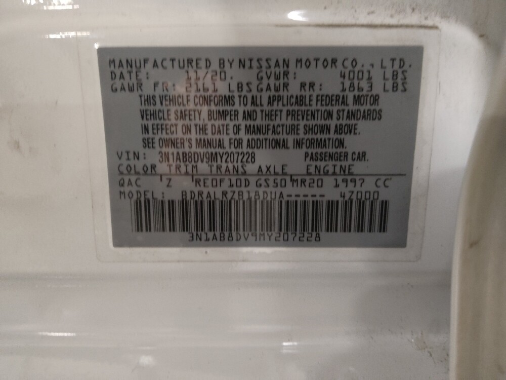 2021 Nissan Sentra in Arlington, TX 76011 - 18139901 33