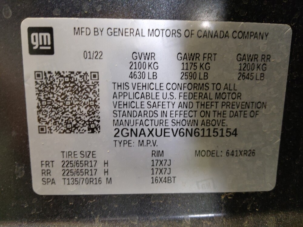2022 Chevrolet Equinox in Albuquerque, NM 87123 - 18139916 33