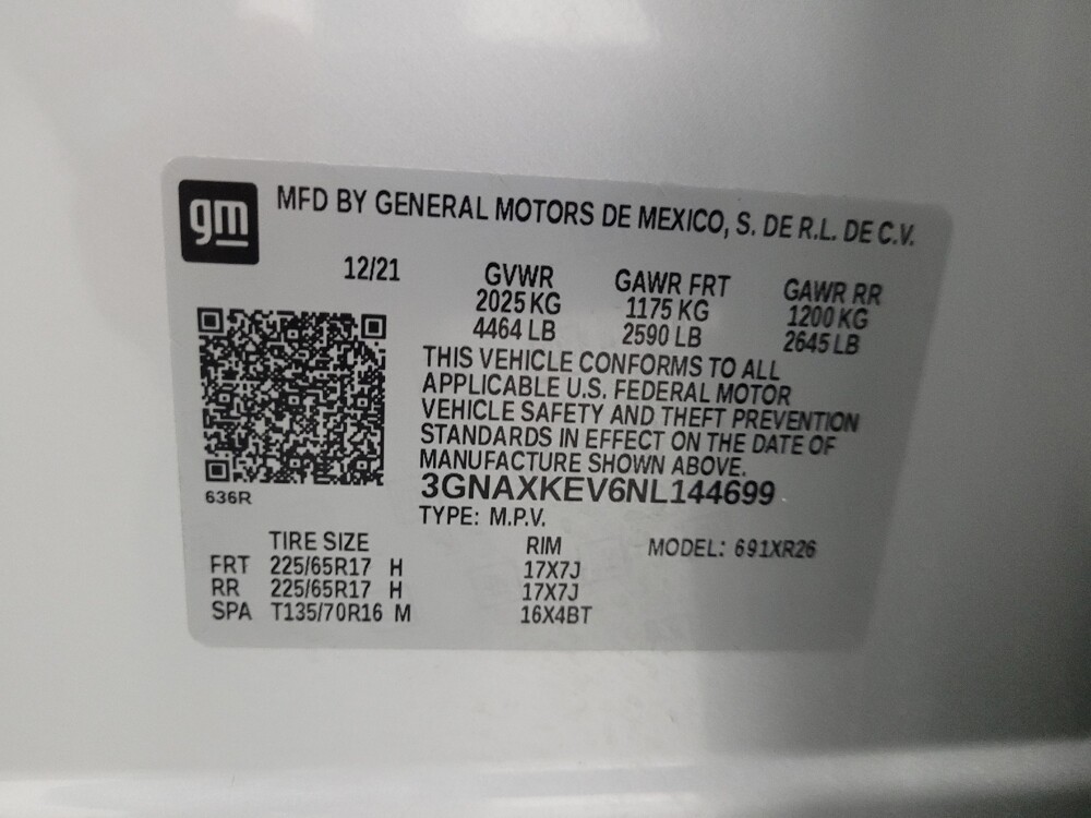 2022 Chevrolet Equinox in Mesa, AZ 85210 - 18139917 33