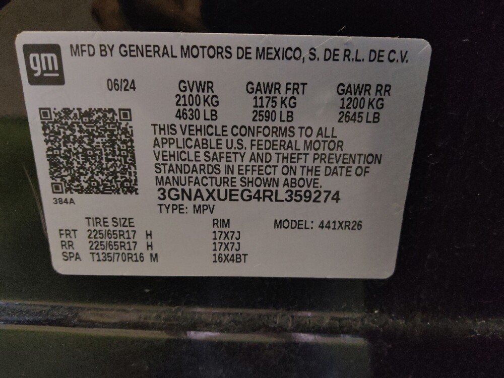 2024 Chevrolet Equinox in Glendale, AZ 85301 - 18139928 33